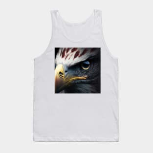 USA, Bald Eagle, America, American Flag, Tank Top